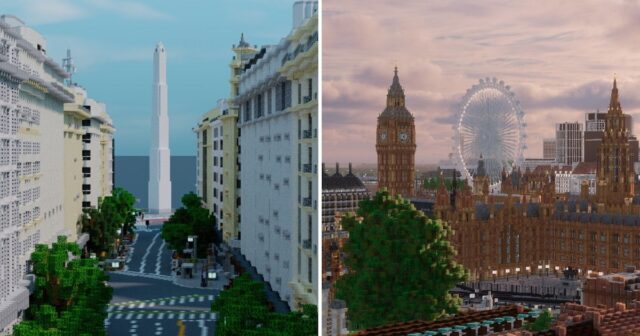 Con 300 mil voluntarios y 60 equipos, Build The Earth busca recrear nuestro planeta en Minecraft.