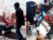 Hijo lleva a su mamá de 100 años para la vacuna anticovid… ¡en carretilla! Hijo lleva a su mamá de 100 años para la vacuna anticovid... ¡en carretilla!