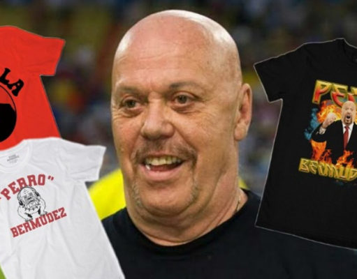 El “Perro” Bermúdez lanza colección de playeras