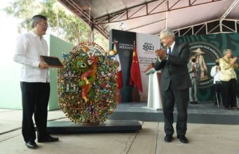 Embajador chino agradece petición de perdón de López Obrador