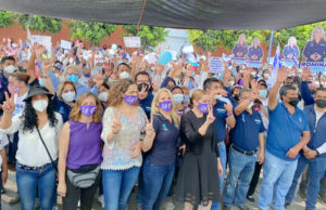 Romina Contreras, comprometida con un gobierno paritario y sin violencia de género romina contreras 50+1