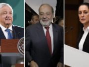 López Obrador se reúne con Claudia Sheinbaum y Carlos Slim en Palacio Nacional López Obrador se reúne con Claudia Sheinbaum y Carlos Slim en Palacio Nacional