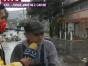 Se vuelve viral tras recibir un zape en plena entrevista Se vuelve viral tras recibir un zape en plena entrevista