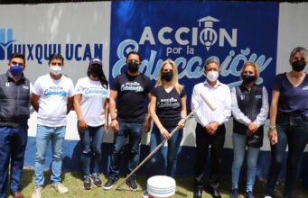 Gobierno de Huixquilucan restaura séptimo plantel educativo