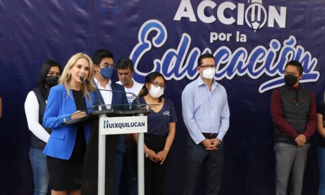 Avanza Huixquilucan en 'Acción por la Educación' con nueva escuela rehabilitada