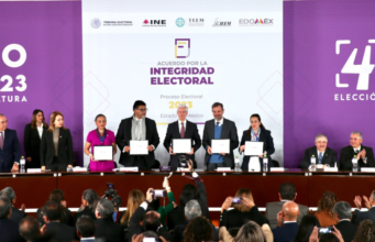 Gobernador del Edomex se compromete a garantizar unas elecciones transparentes y justas
