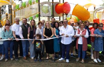 Gobierno de Huixquilucan inaugura Parque de Coruña