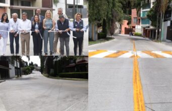Huixquilucan mejora infrastructura con repavimentación de calles