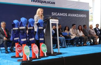 Gobierno de Huixquilucan hace entrega de equipo para impulsar seguridad vial