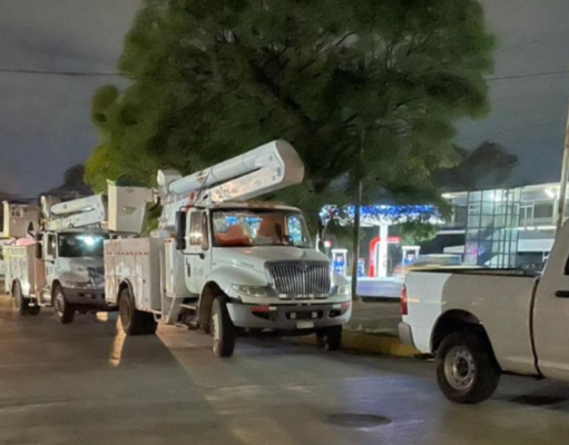 CFE restablece el servicio eléctrico para el 40% de los afectados en Guerrero tras el paso de Otis