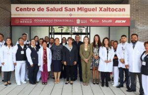 Delfina Gómez refuerza la salud en el Estado de México con basificación de médicos