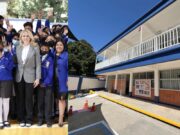 Entrega Romina Contreras las rehabilitaciones de dos escuelas