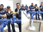 Romina Contreras supervisa obras de nuevo pozo en Loma del Carmen