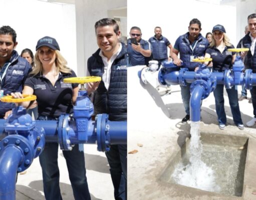 Romina Contreras supervisa obras de nuevo pozo en Loma del Carmen