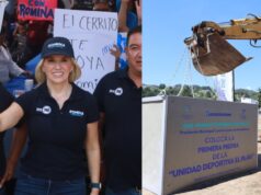 Romina Contreras se compromete a construir más espacios deportivos y recreativos