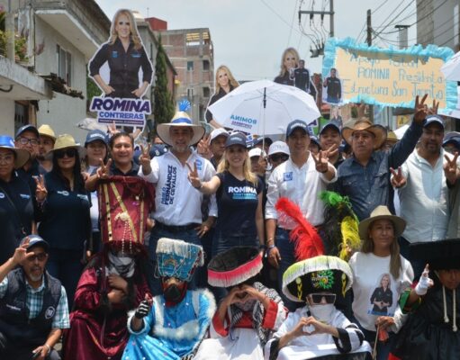 Romina Contreras se compromete a seguir apoyando usos y costumbres de Huixquilucan