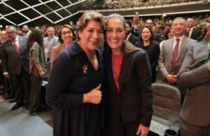 Delfina Gómez felicita a Claudia Sheinbaum: “Es tiempo de mujeres”