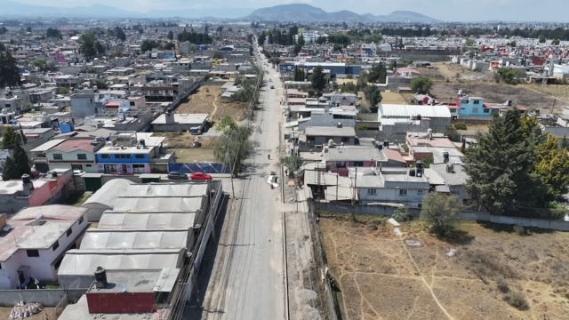 La renovación de la avenida Lombardo Toledano mejorará la movilidad de más de 116 mil habitantes en Toluca.