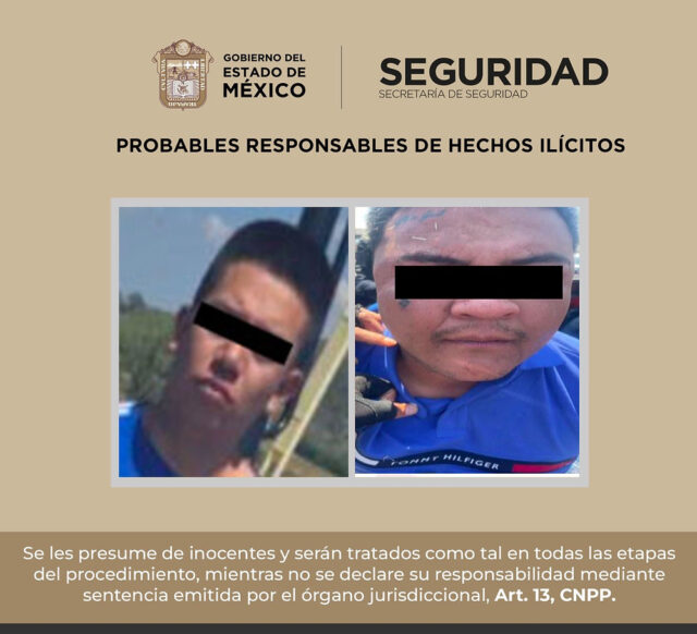 Cuatro personas, incluidos dos menores, fueron arrestados en Querétaro por un operativo de seguridad tras un robo violento.