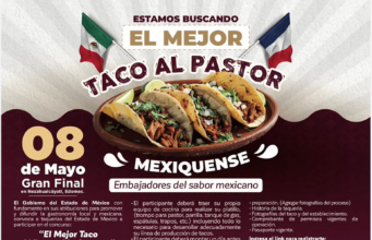 Edomex busca al mejor taco al pastor y premio será un viaje a París Participa en la búsqueda del mejor taco al pastor en Edomex. El ganador podrá viajar a París, una experiencia única.