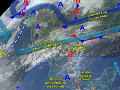 Frente frío 45 traerá bajas temperaturas en toda México El frente frío número 45 impactará México, trayendo una masa polar y temperaturas frías que afectarán todo el país.