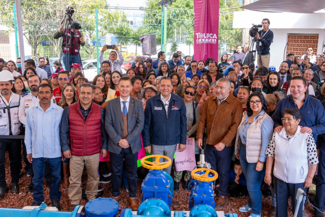 La entrega del pozo profundo Toluca VII marca un avance significativo hacia la independencia hídrica en Toluca.
