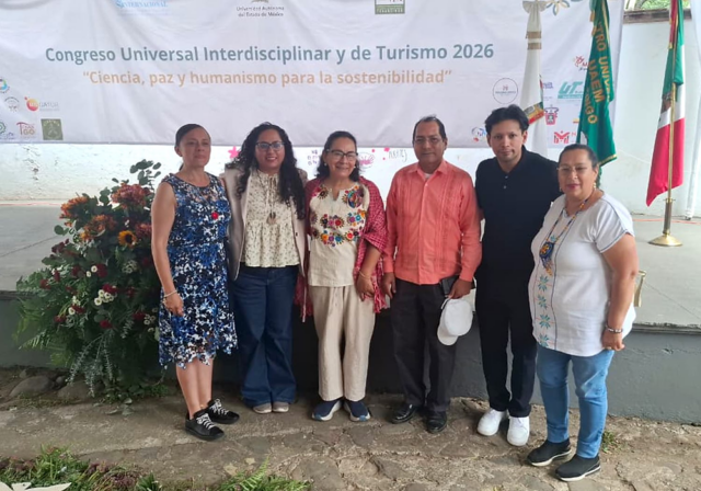 El Congreso Universal Interdisciplinario y de Turismo 2026, promovido por la UAEMéx, reunió a académicos de México, Colombia e India.