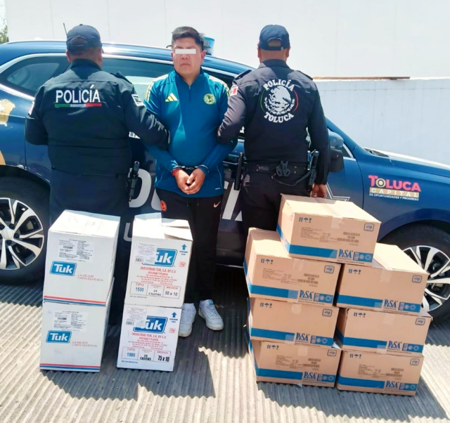 Un sujeto fue apresado tras presuntamente sustraer material médico de un hospital en Toluca. Conoce los detalles de este hecho.