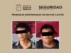 Detención de dos hombres por secuestro en Tecámac durante persecución Dos sujetos fueron arrestados por la Secretaría de Seguridad tras un secuestro en Tecámac, con armas y equipo decomisado.