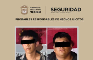 Detención de dos hombres por secuestro en Tecámac durante persecución Dos sujetos fueron arrestados por la Secretaría de Seguridad tras un secuestro en Tecámac, con armas y equipo decomisado.