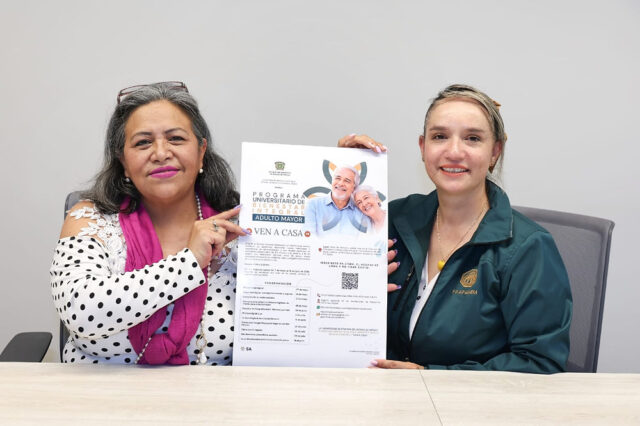La UAEMéx presenta Ven a Casa, un programa que promueve la vejez activa y acompañada a través de talleres.