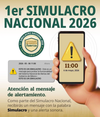 Simulacro Nacional 2026 en México ante un hipotético sismo El Simulacro Nacional 2026 en México simula un sismo de magnitud 8.2, involucrando a millones de ciudadanos.