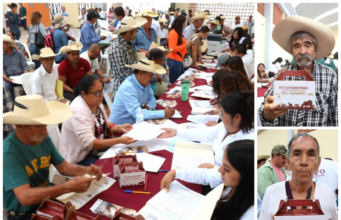 Entregan paquetes zoosanitarios en Tlatlaya para combatir plaga agrícola El Gobierno del Estado de México proporciona kits zoosanitarios esenciales ante la amenaza del gusano barrena en la región.