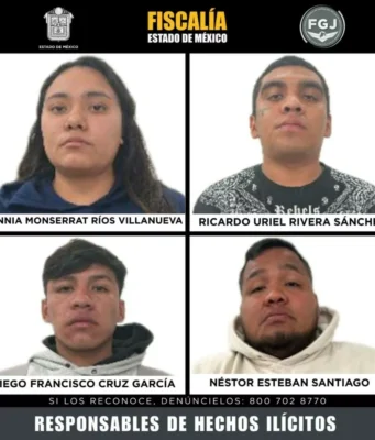 Responsables de desaparición en Tecámac reciben 58 años de prisión Las autoridades en Tecámac, México, imponen 58 años de prisión a los responsables de una alarmante desaparición.