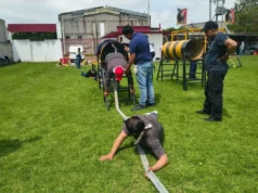 UAEMéx refuerza la capacitación en seguridad y emergencias universitarias La UAEMéx fortalece la preparación de sus recursos en seguridad para mejorar la atención ante emergencias universitarias.