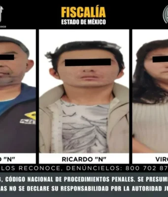 Vinculan a proceso a tres personas por secuestro en Toluca Capturan a dos hombres y una mujer por el secuestro de una menor en Toluca. Conoce más sobre este oscuro suceso.