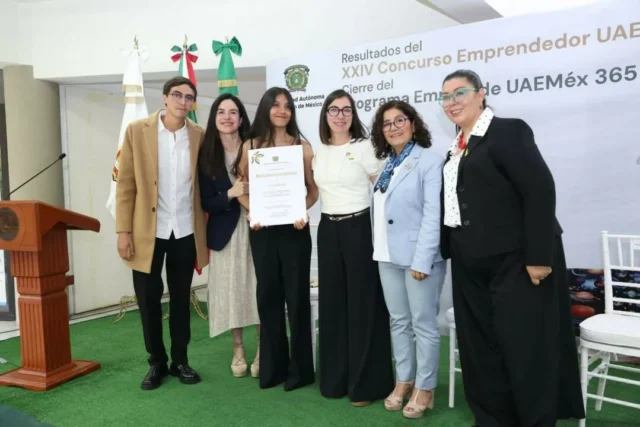 patricia-zarza-premia-talento-auriverde-emprende-uaemex-365 La clausura de Emprende UAEMéx 365, encabezada por Patricia Zarza, celebra a los jóvenes talentos auriverdes en un evento inspirador.