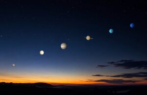 Alineación planetaria 2026 será visible desde México en la madrugada Descubre cuándo y cómo observar la alineación planetaria 2026 desde México con los planetas visibles.