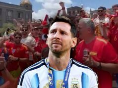 La afición española dedica Cielito Lindo a Messi y se hace viral La reinvención del clásico Cielito Lindo por parte de la afición española para Messi ha conquistado las redes sociales.