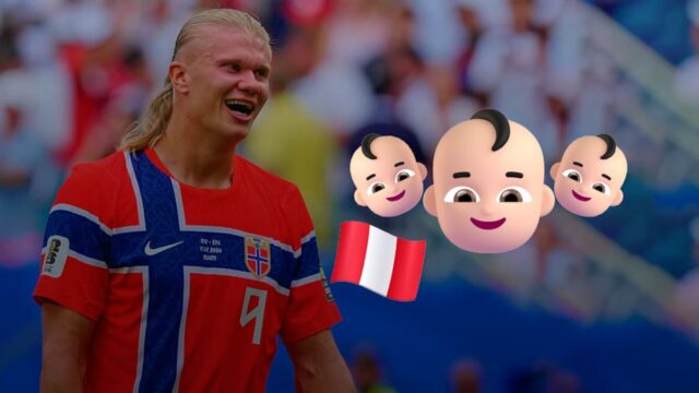 Más de 500 bebés en Perú han sido nombrados Haaland, reflejando la influencia del reconocido futbolista noruego.