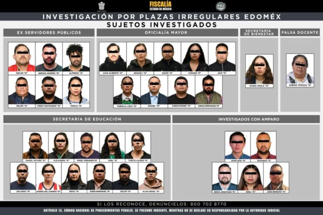 Autoridades arrestan a involucrados en fraude que afectó al erario de México en 96 millones de pesos.