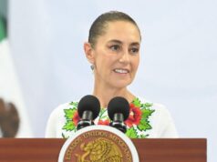 Sheinbaum Pardo anuncia su asistencia a la final del Mundial La jefa de gobierno Sheinbaum Pardo viajará a Estados Unidos para asistir a la final del Mundial y regresará a México el lunes.