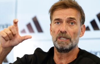 Jürgen Klopp aporta su visión sobre Argentina como DT de Alemania El nuevo entrenador de Alemania, Jürgen Klopp, destacó la influencia de Argentina en su primera conferencia como técnico.