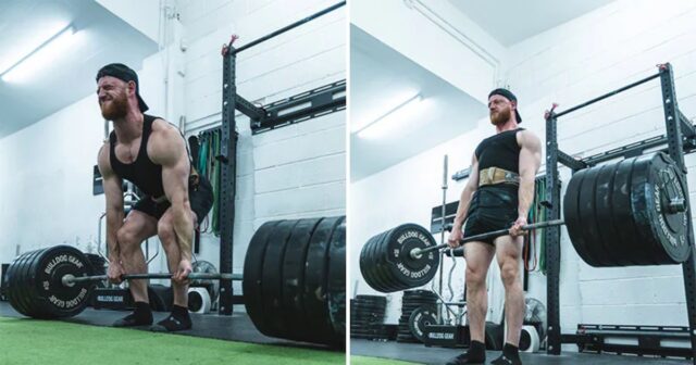 daniel-mulligan-rompe-record-mundial-peso-muerto-ayuda-cancer El atleta Daniel Mulligan estableció un nuevo récord de peso muerto recaudando fondos para pacientes con cáncer en solo 24 horas.