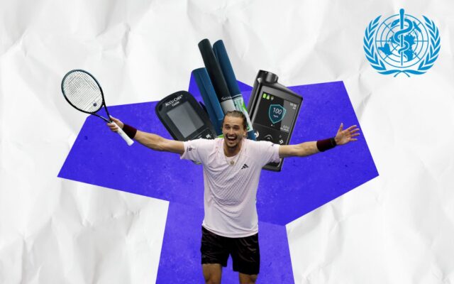 La historia de Alexander Zverev muestra que la diabetes no limita las aspiraciones y sueños de los atletas.