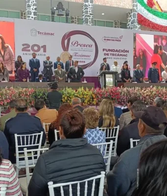 Tecámac celebra 201 años mirando hacia el futuro con orgullo histórico En su 201 aniversario, Tecámac celebra su rica historia y un futuro prometedor lleno de esperanza.
