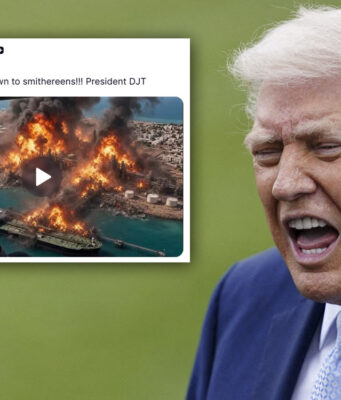 Trump lanza impactante video de IA sobre la isla iraní de Jarg El ex presidente Donald Trump publica un video generado con IA que muestra la isla de Jarg en un contexto conflictivo.