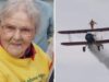 Helga Duffy, la mujer de 99 años que voló sobre un avión Helga Duffy, a sus 99 años, hizo historia al viajar sobre un avión, logrando un récord mundial impresionante.
