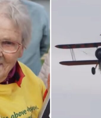 Helga Duffy, la mujer de 99 años que voló sobre un avión Helga Duffy, a sus 99 años, hizo historia al viajar sobre un avión, logrando un récord mundial impresionante.