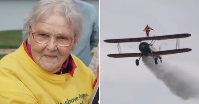 Helga Duffy, a sus 99 años, hizo historia al viajar sobre un avión, logrando un récord mundial impresionante.